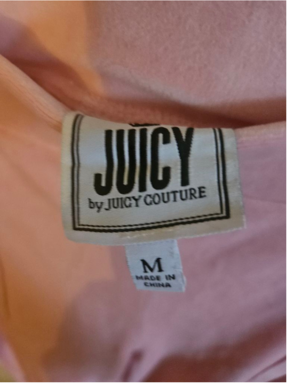 Y2k Women's Juicy Couture Pink Track Pants M - Picture 2 of 4